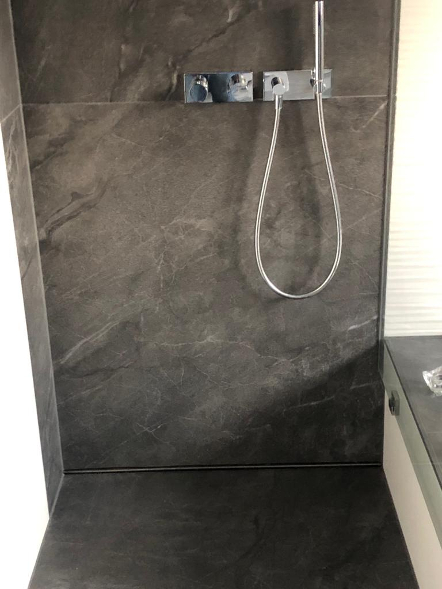 Dusch-Armatur – Einbau & Umfeld