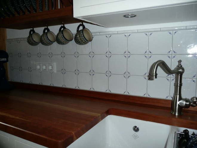 Fliesenspiegel – Küchen-Detailarbeit